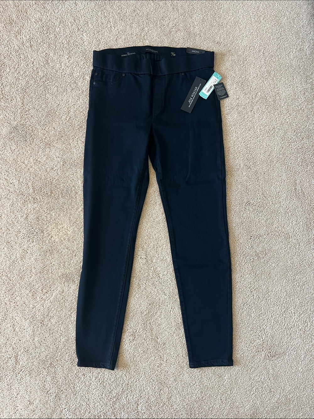 Liverpool Jeans Company Women's Black Skinny Jeans Size 14 NWT